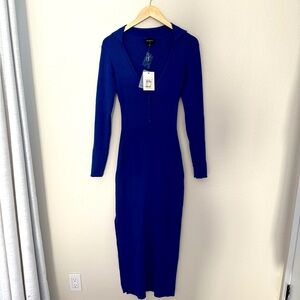 NWT Bardot collar knit dress size M